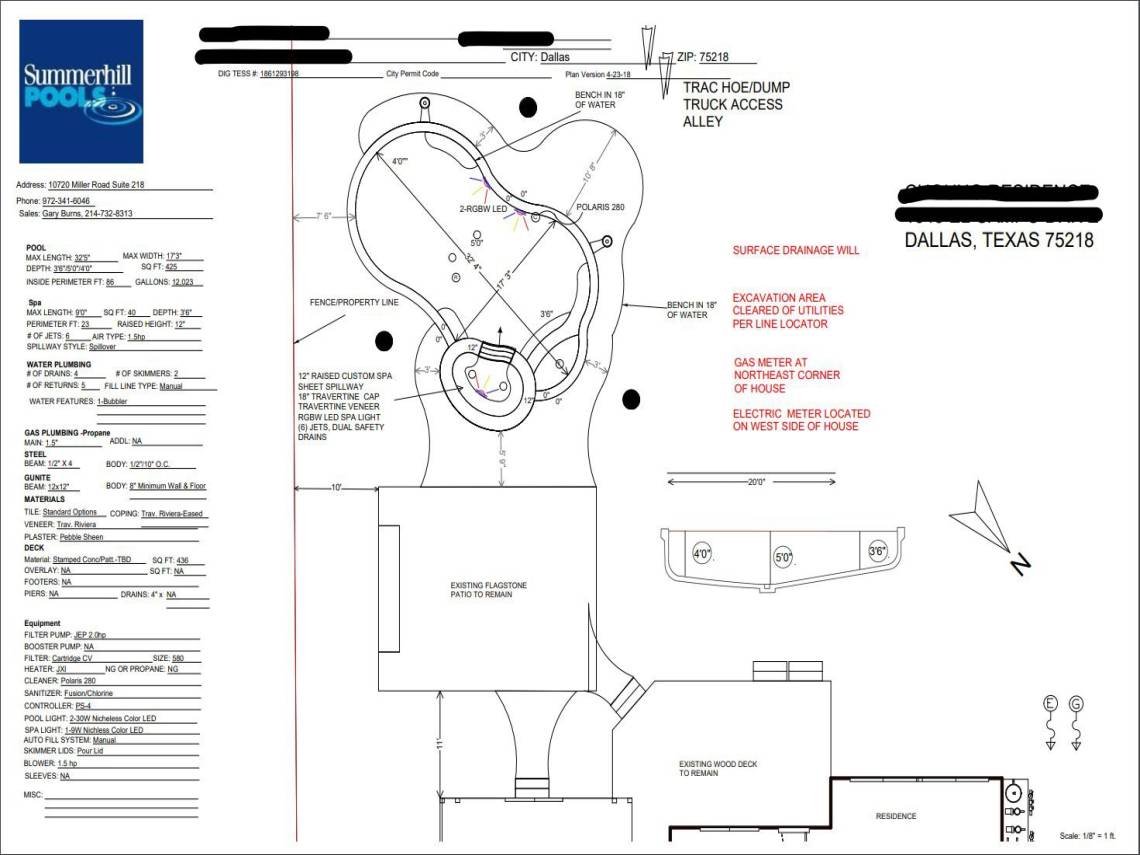 Pool Design Plans Choung Job