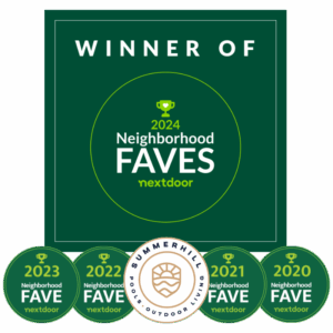 Summerhill Pools Outdoor Living Nextdoor Faves winner 2024, 2023, 2022, 2021, 2020