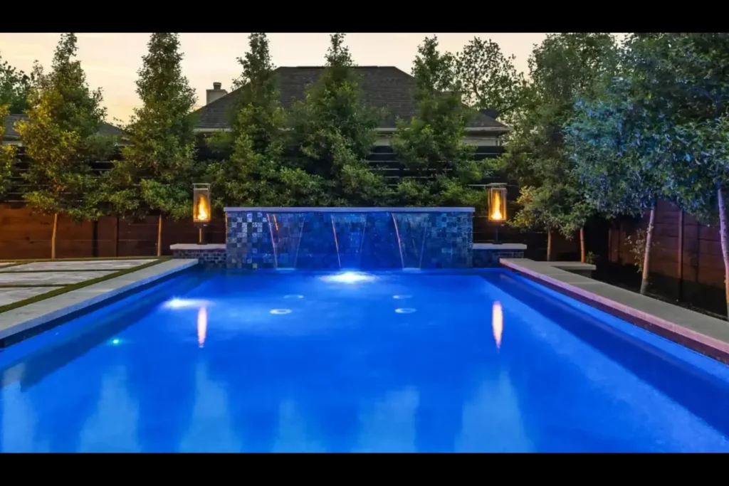 A beautiful new pool build.